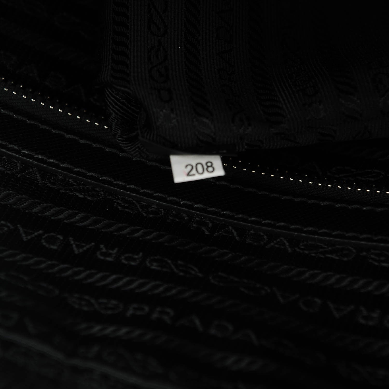 Prada Saffiano Briefcase Nero Black 7 of 8