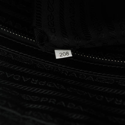 Prada Saffiano Briefcase Nero Black 7 of 8