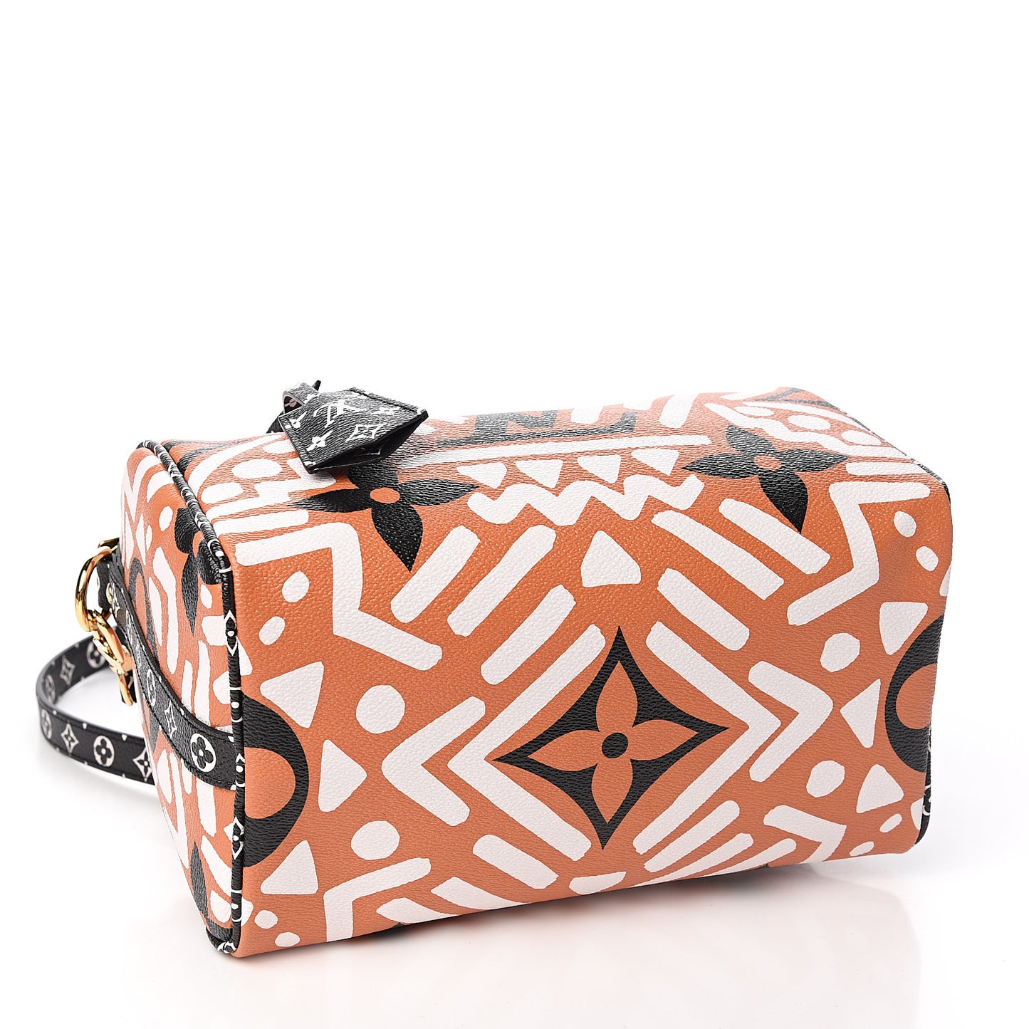 Monogram Giant Crafty Speedy Bandouliere 25 Creme Caramel