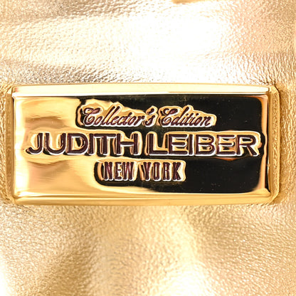 Judith Leiber Crystal Luna Puppy Dog Minaudiere Clutch White Gold 7 of 14