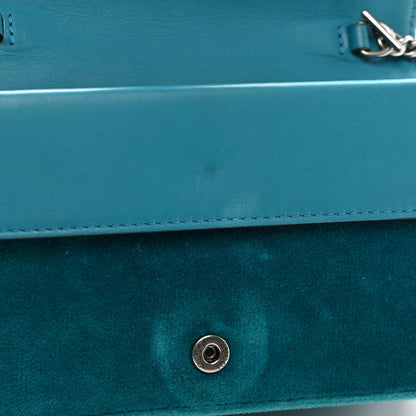Gucci Velvet Super Mini Dionysus Shoulder Bag Pavone Cyan 7 of 11