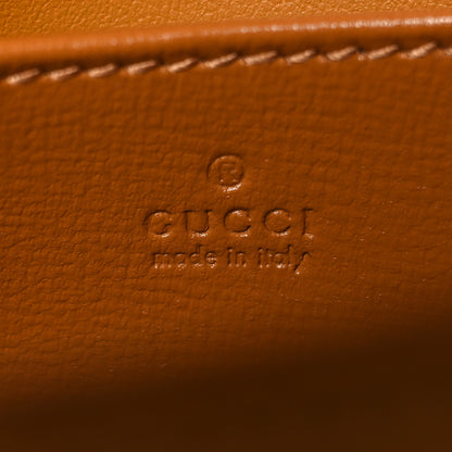Gucci Suede Shearling Horsebit Mini 1955 Shoulder Bag Honey Beige Milk 7 of 11