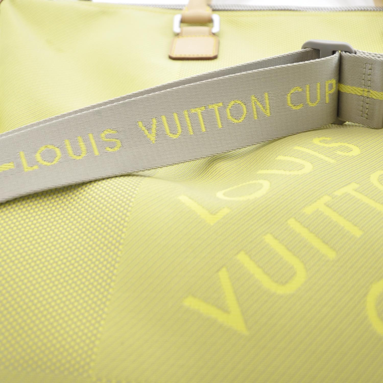 Louis Vuitton Americas Cup Cube Bag Yellow 8 of 13