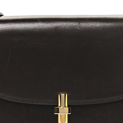 The Row Sleek Calfskin The Sofia 8.75 Crossbody Dark Brown 3 of 9