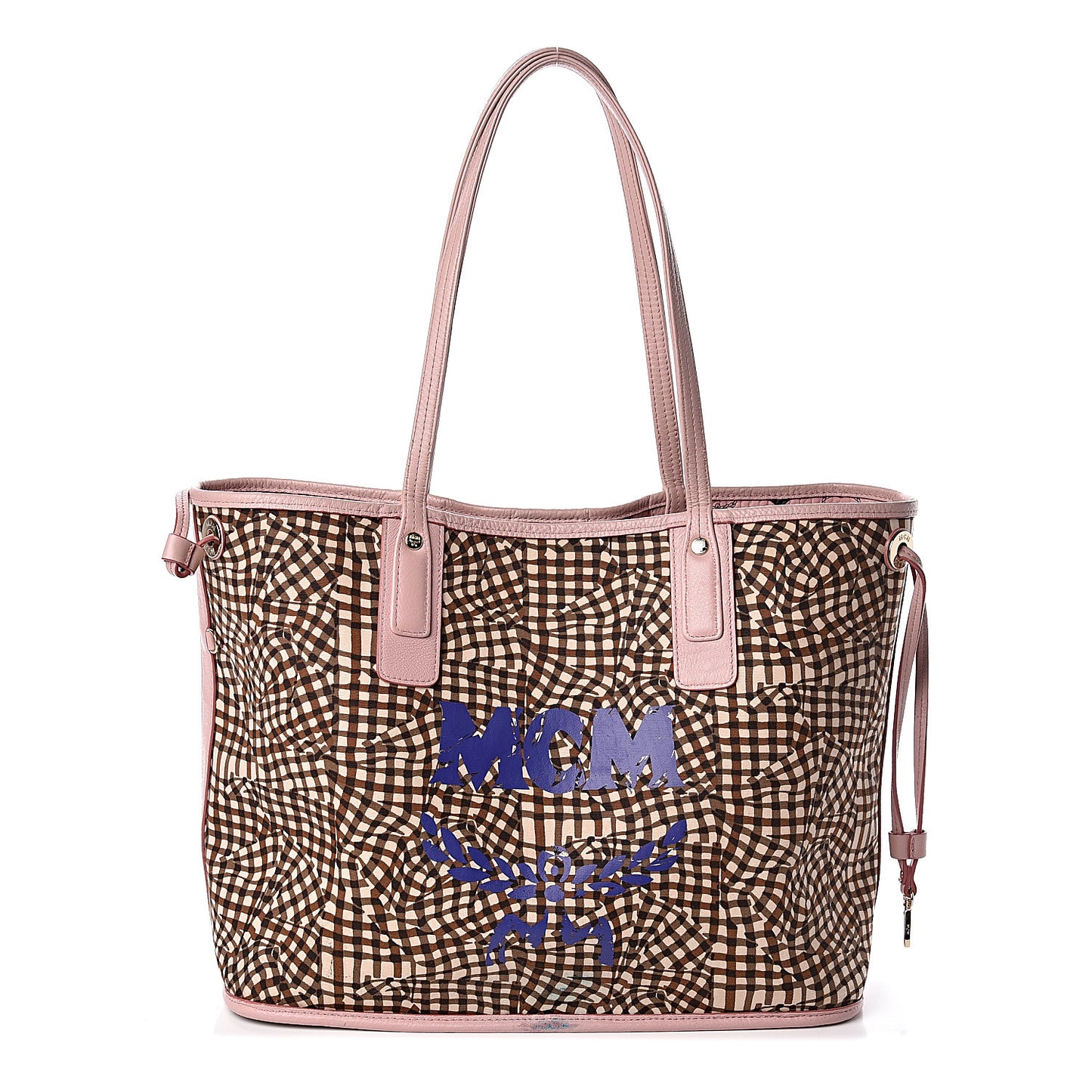 Visetos Medium Liz Reversible Shopper Tote Soft Pink