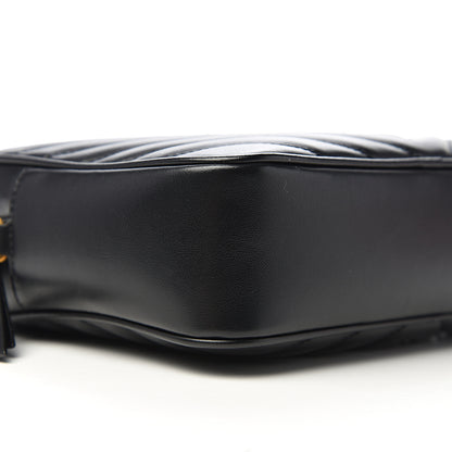 Saint Laurent Calfskin Matelasse Monogram Lou Camera Bag Black 6 of 8