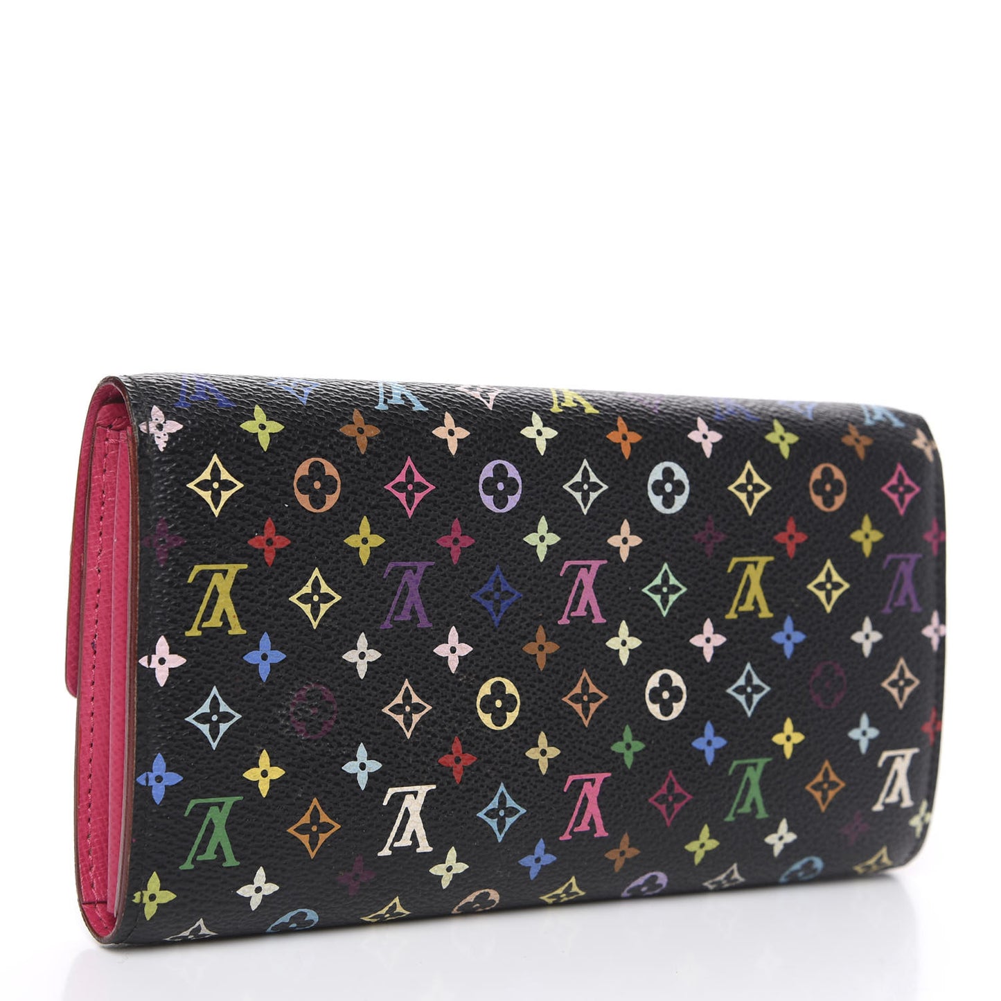 Monogram Multicolor Sarah Wallet Black Grenade