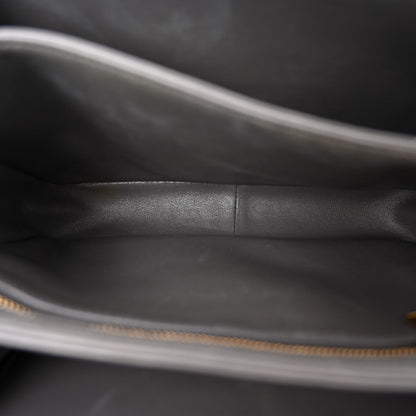 Celine Shiny Calfskin Medium Triomphe Grey 5 of 16