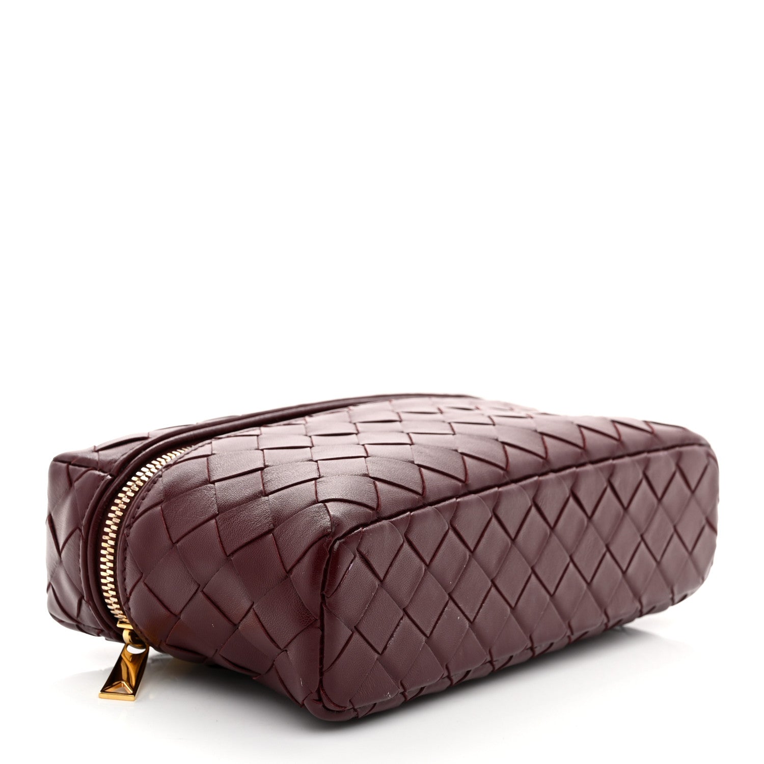Bottega Veneta Nappa Intrecciato Bang Bang Vanity Case Barolo 4 of 9