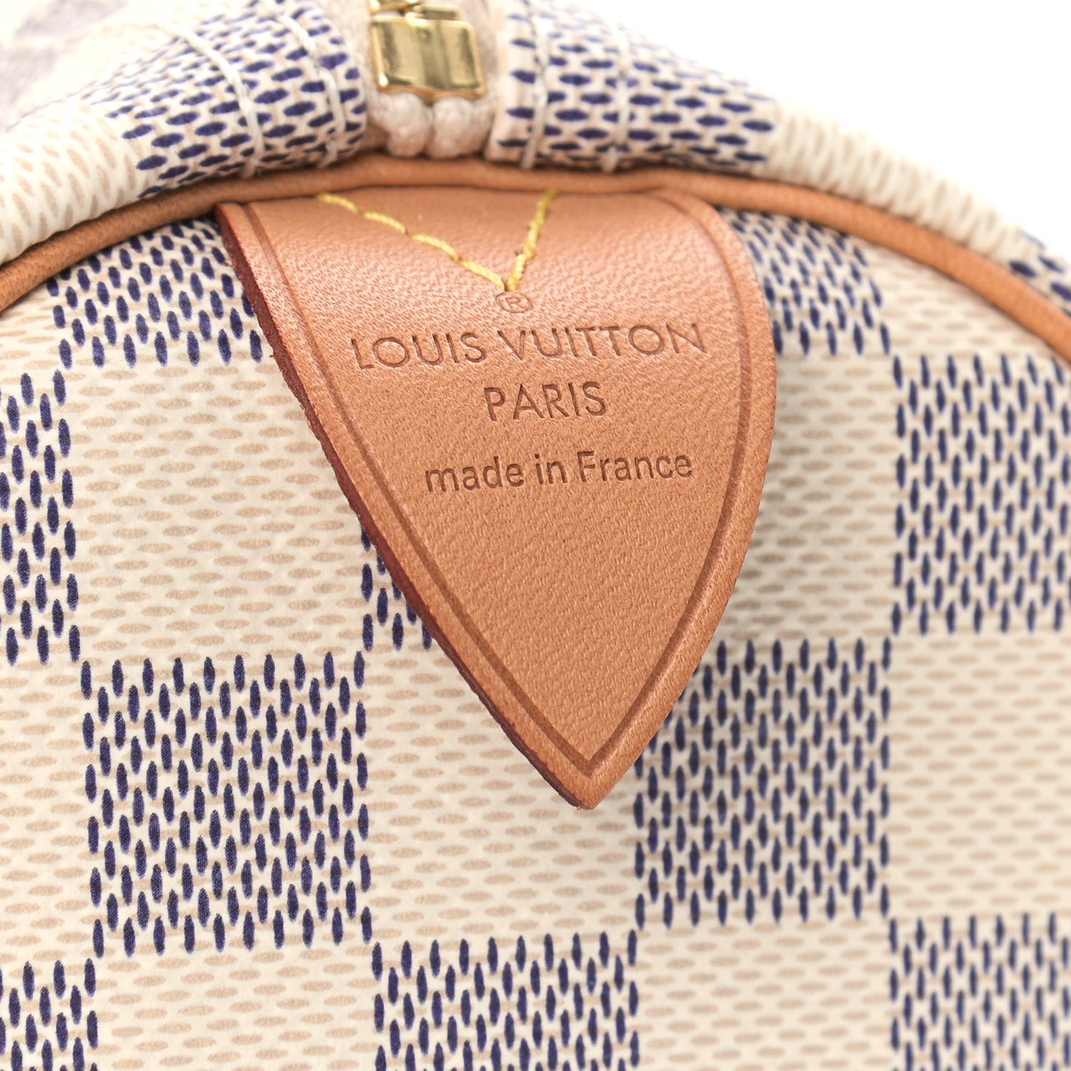 Louis Vuitton Damier Azur Speedy 30 6 of 10