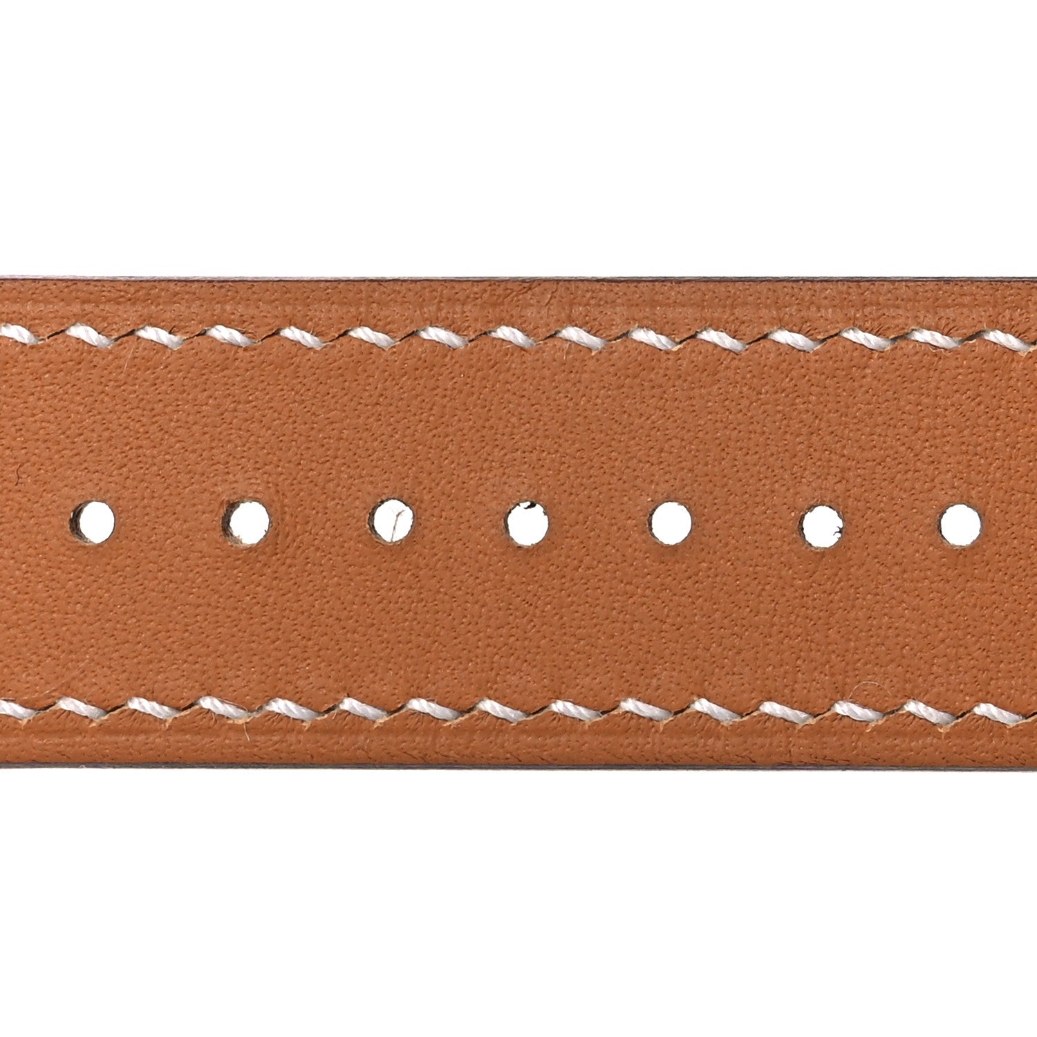 Hermes Barenia 42mm Apple Watch Single Tour Band  Fauve 4 of 11