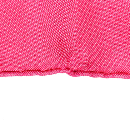 Hermes Silk Please Check In Scarf 90 Rose Vif Rose Bonbon 5 of 5