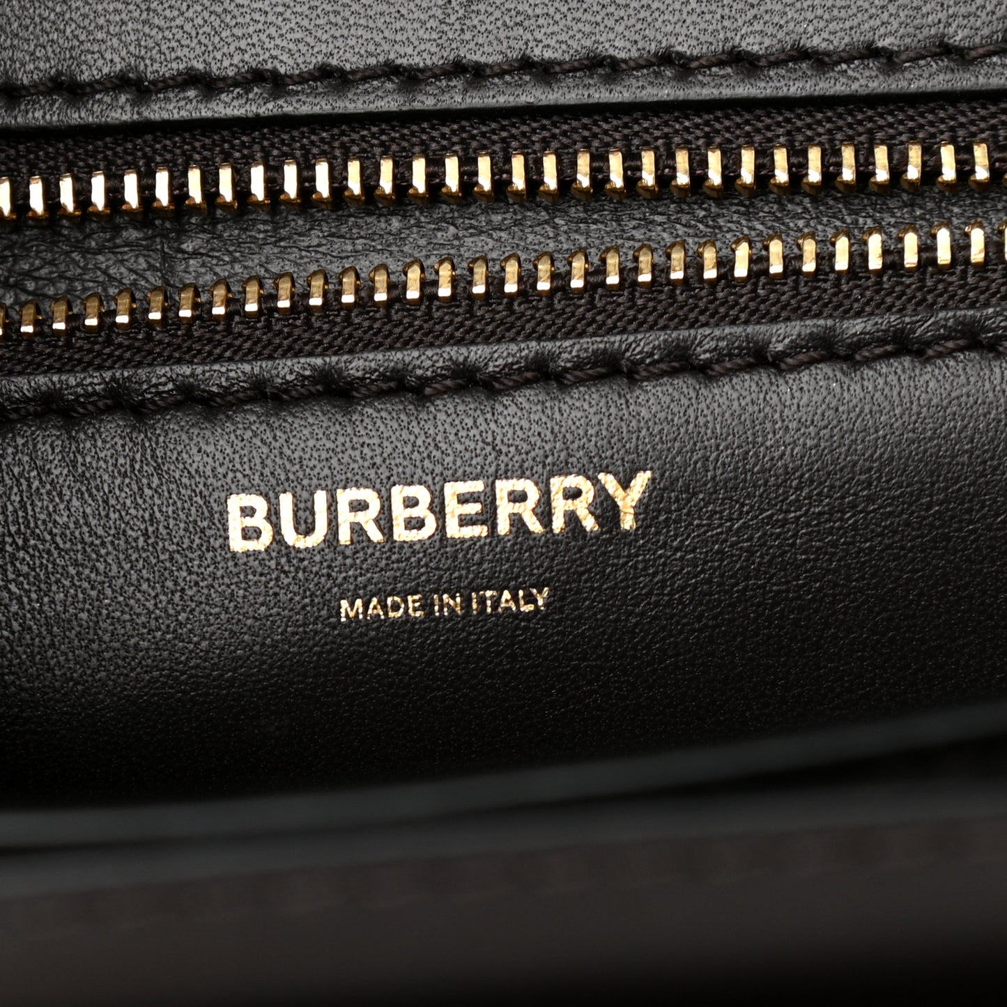 Calfskin Small TB Bag Black