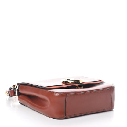 Chloe Calfskin Small C Double Carry Sepia Brown 4 of 9