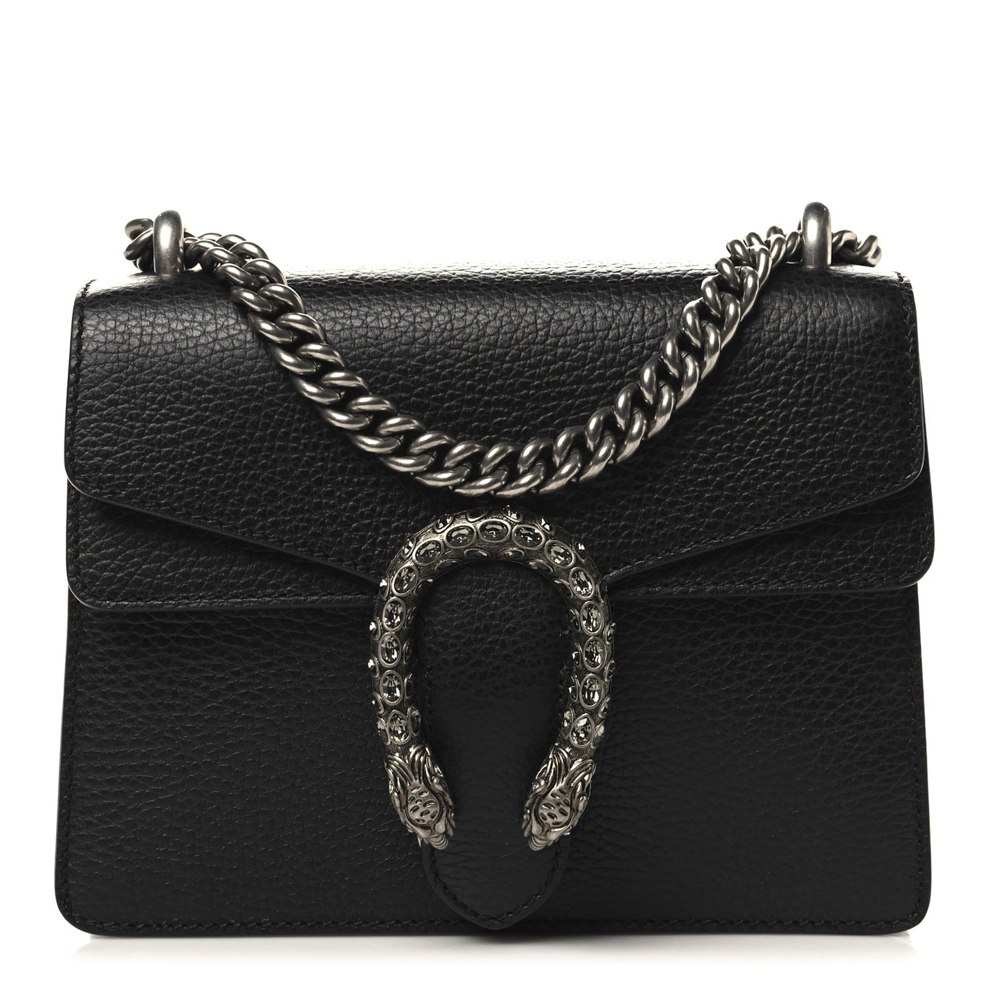 Calfskin Mini Dionysus Shoulder Bag Black