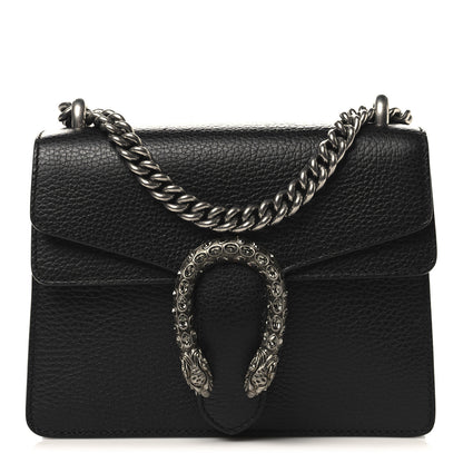Gucci Calfskin Mini Dionysus Shoulder Bag Black 1 of 9