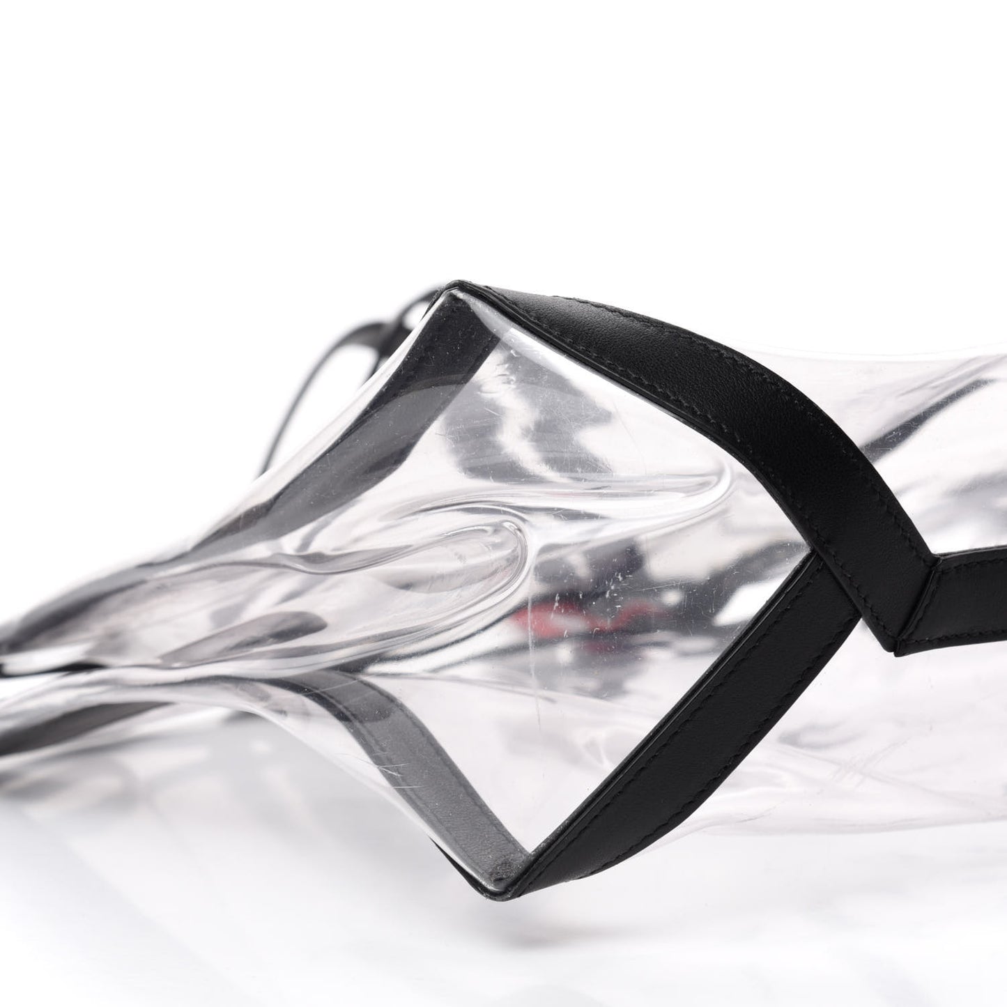Plexy VLTN Small Shopping Bag Transparent