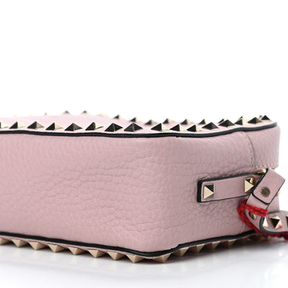 Valentino Garavani Pebbled Calfskin Rockstud Camera Crossbody Bag Cipria 9 of 9
