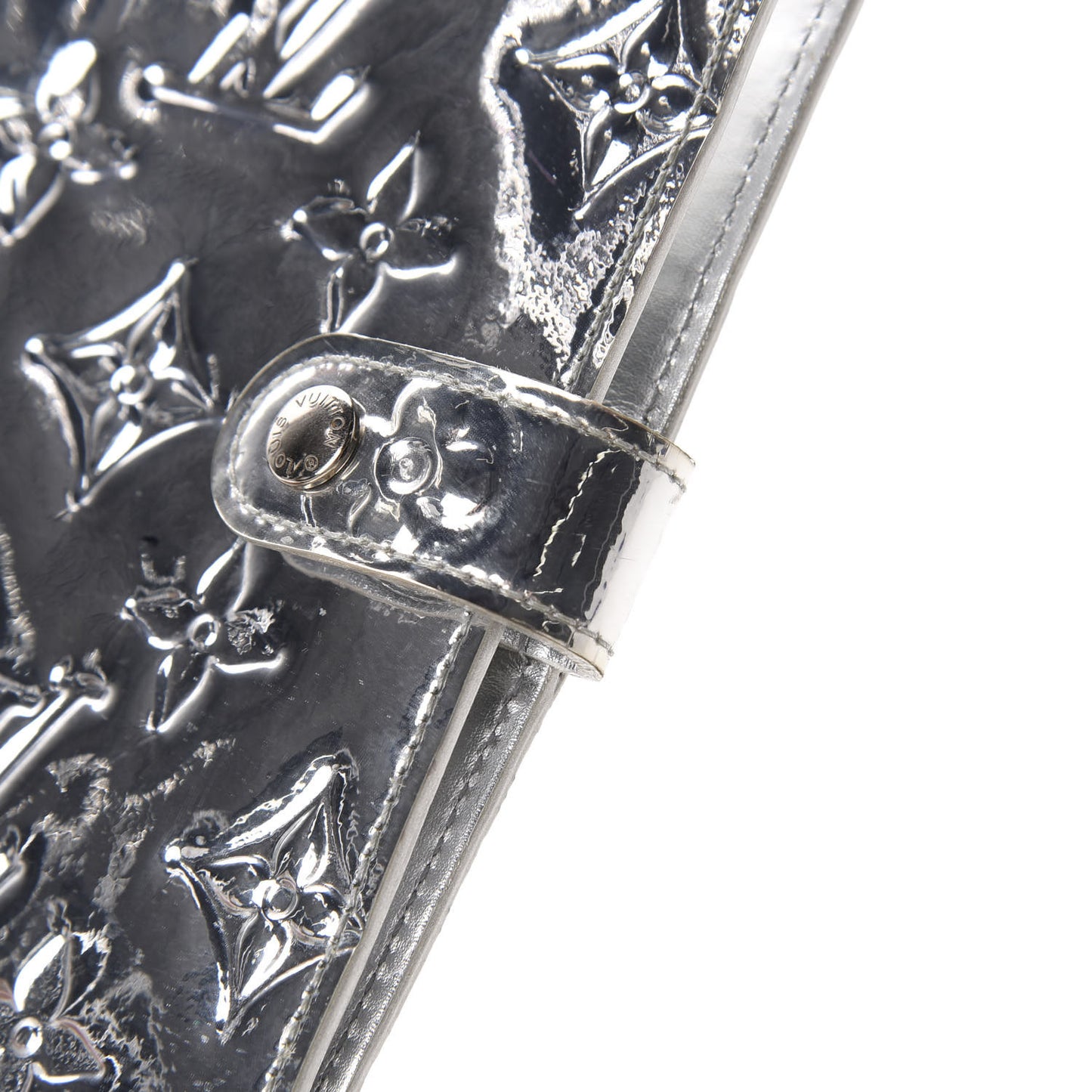 Monogram Miroir Small Ring Agenda Silver