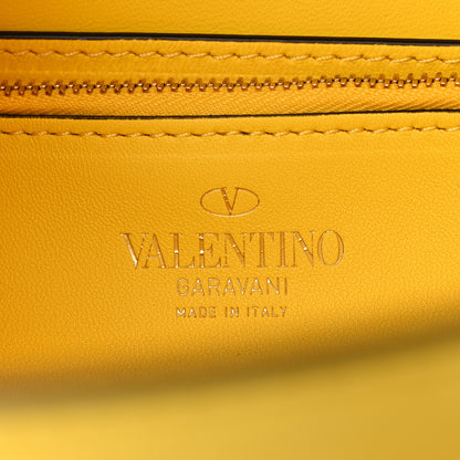 Valentino Garavani Nappa Stud Sign Shoulder Bag Bright Lemon 6 of 11