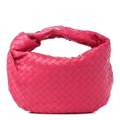 Bottega Veneta Nappa Intrecciato Teen Jodie Hobo Cranberry 1 of 8