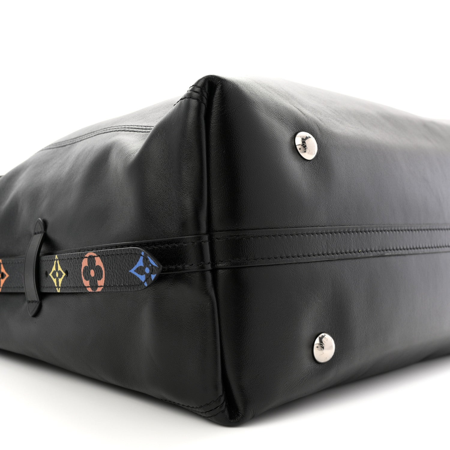 Louis Vuitton LV X TM Lambskin CarryAll Vibe MM Black 17 of 19