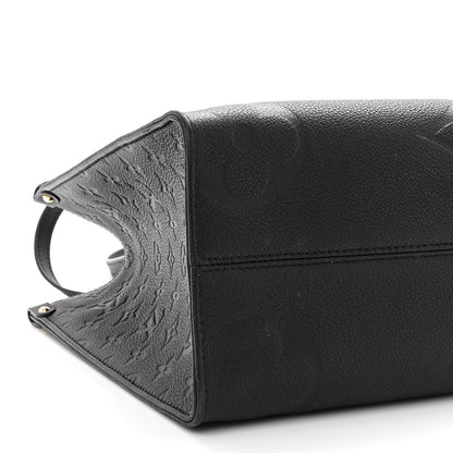 Louis Vuitton Empreinte Monogram Giant Onthego MM Black 9 of 10