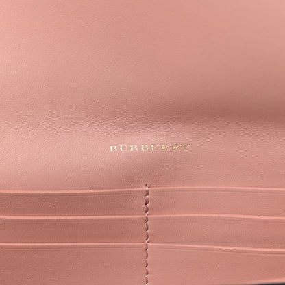 Burberry Grained Calfskin EKD Hollee Wallet Light Camel 6 of 6