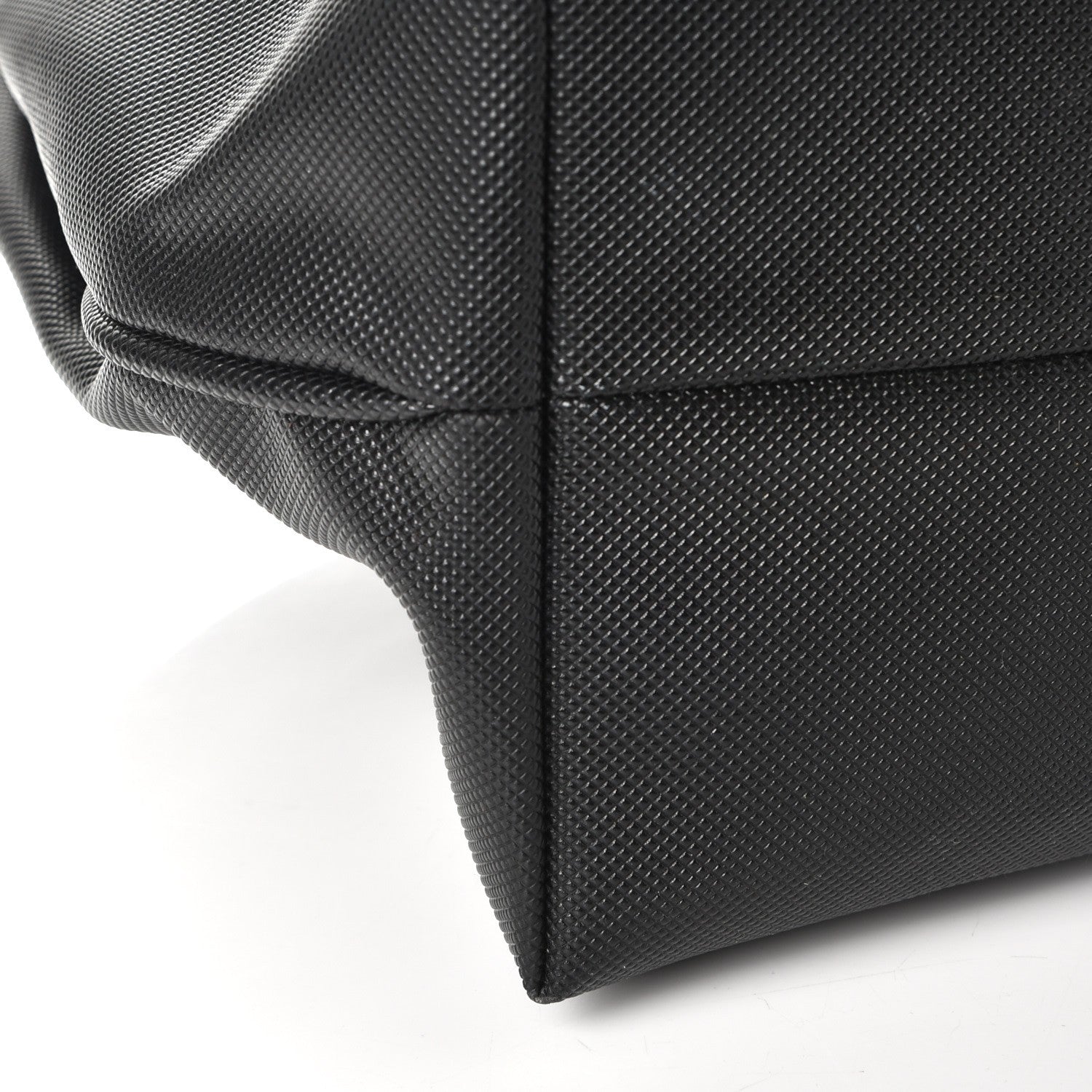 Bottega Veneta Rubberized Canvas Large Marco Polo Tote Black 10 of 12