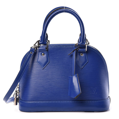 Louis Vuitton Epi Alma BB Blueberry 1 of 20
