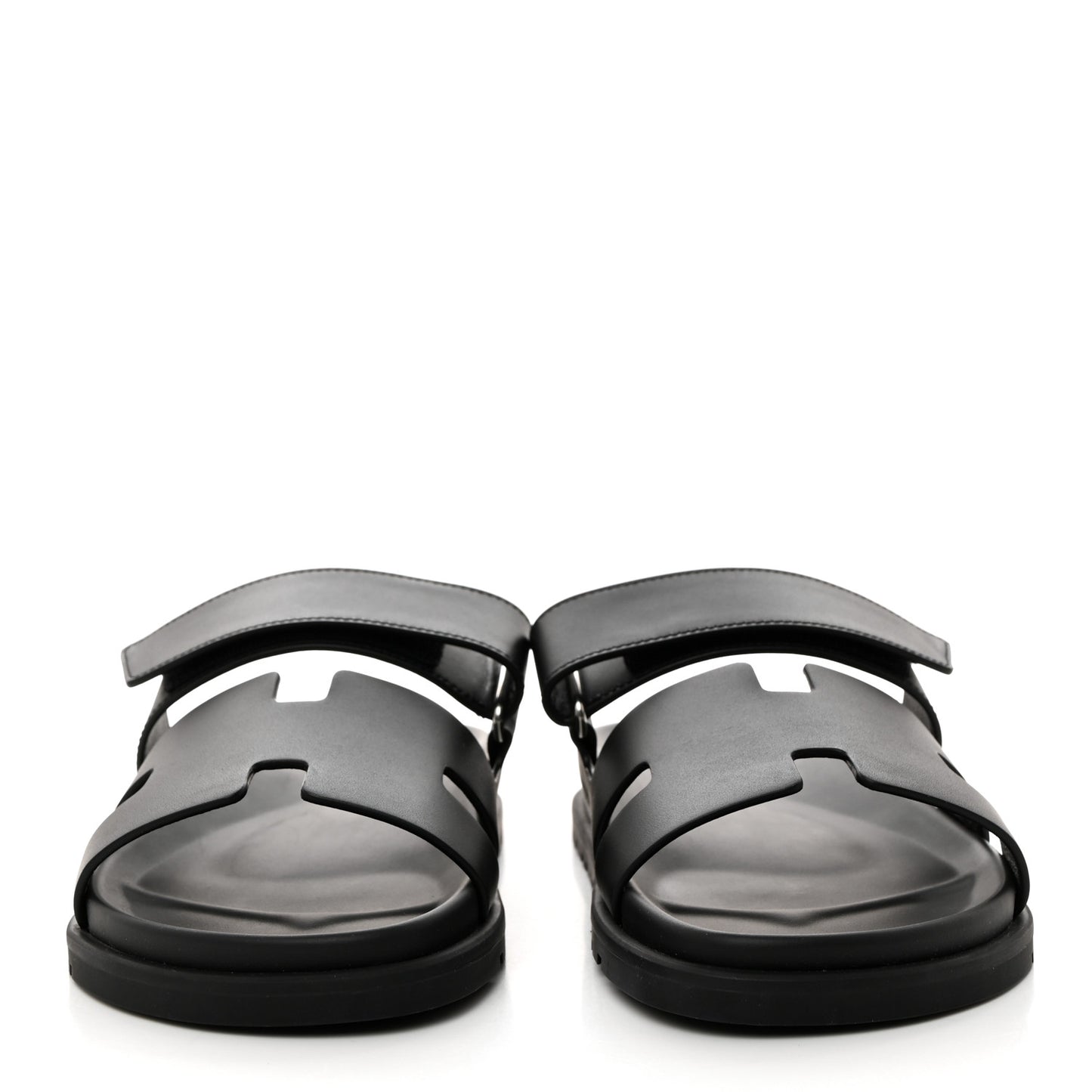 Calfskin Womens Chypre Sandals 40 Black