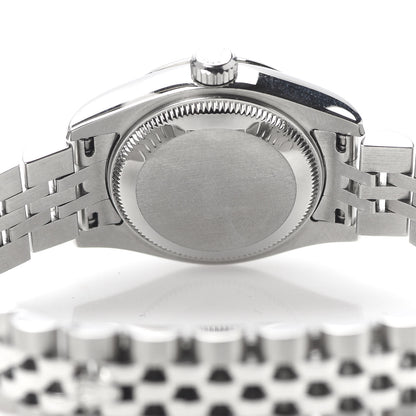 Rolex Stainless Steel 18K White Gold 26mm Oyster Perpetual Datejust Watch Silver 179174 5 of 6