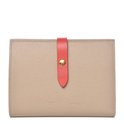 Celine Grained Calfskin Medium Multifunction Strap Wallet Pop Red Chalk 1 of 13