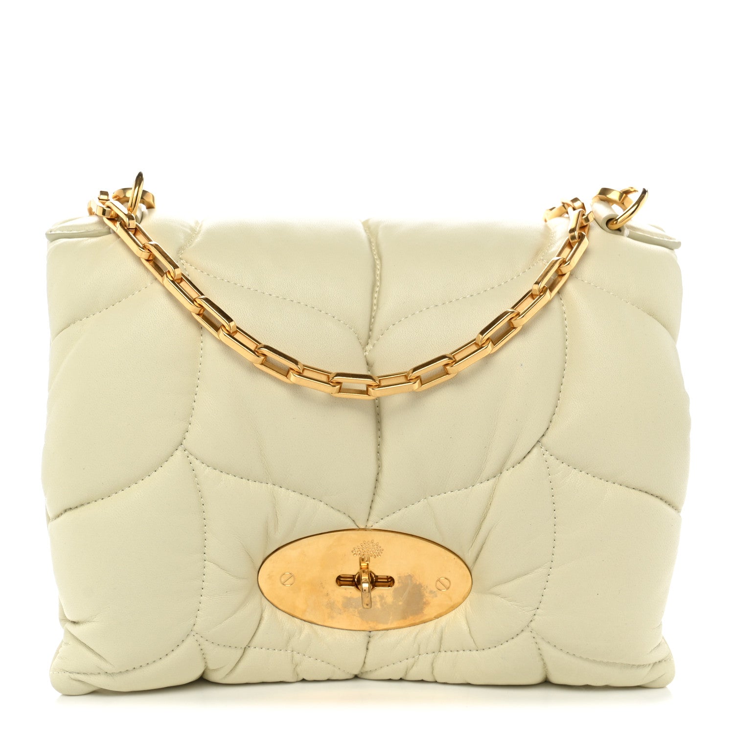 Mulberry Nappa Pillow Quilted Little Softie Bag Wild Primrose 1 of 10