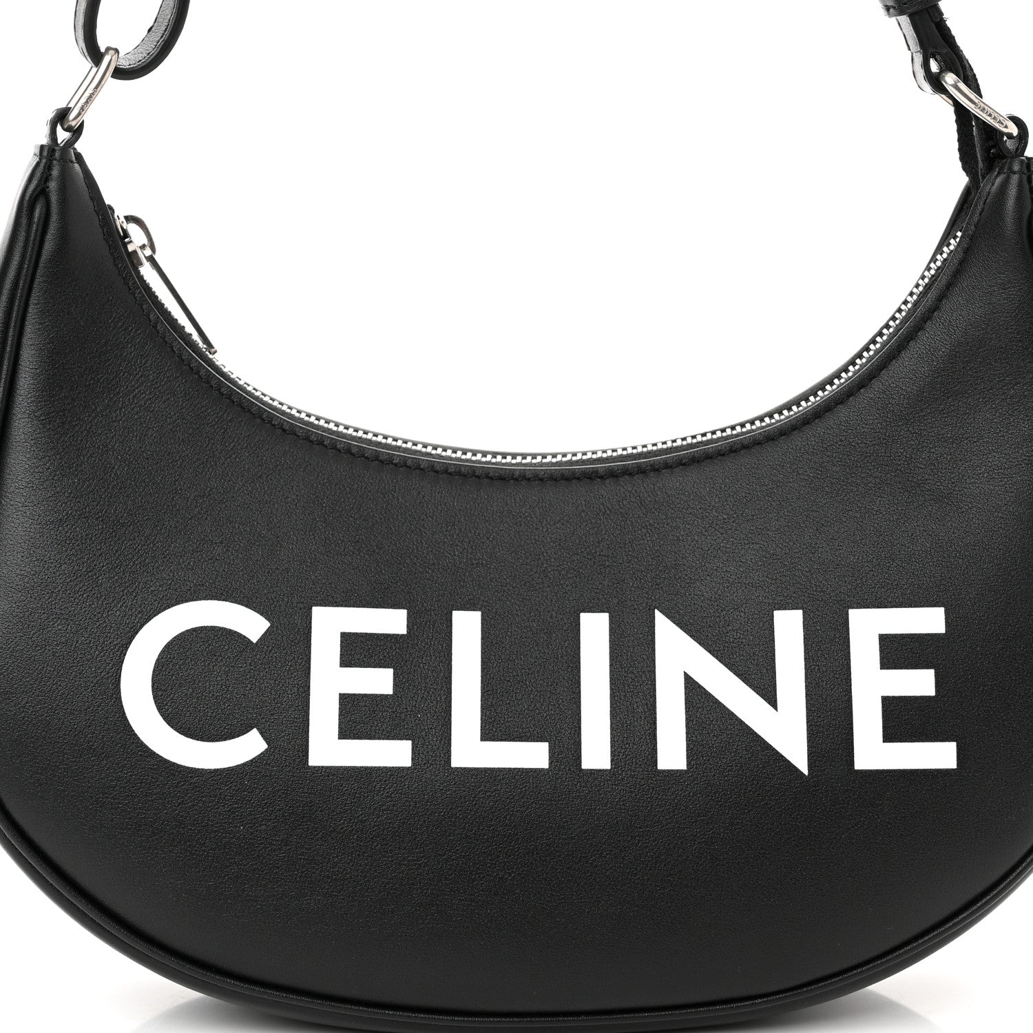 Celine Calfskin Ava Shoulder Bag Black 7 of 10