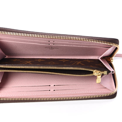 Louis Vuitton Monogram Clemence Wallet Rose Ballerine 4 of 7