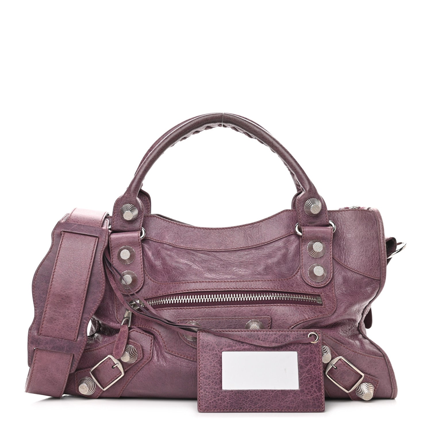 Balenciaga Agneau Giant 21 Silver Hardware City Murier 1 of 10