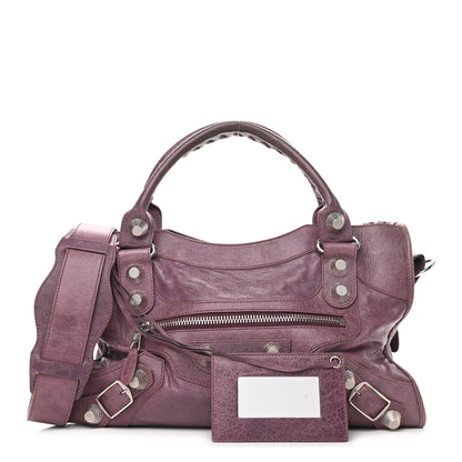 Balenciaga Agneau Giant 21 Silver Hardware City Murier 1 of 10