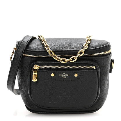 Louis Vuitton Empreinte Mini Bumbag Black 1 of 9