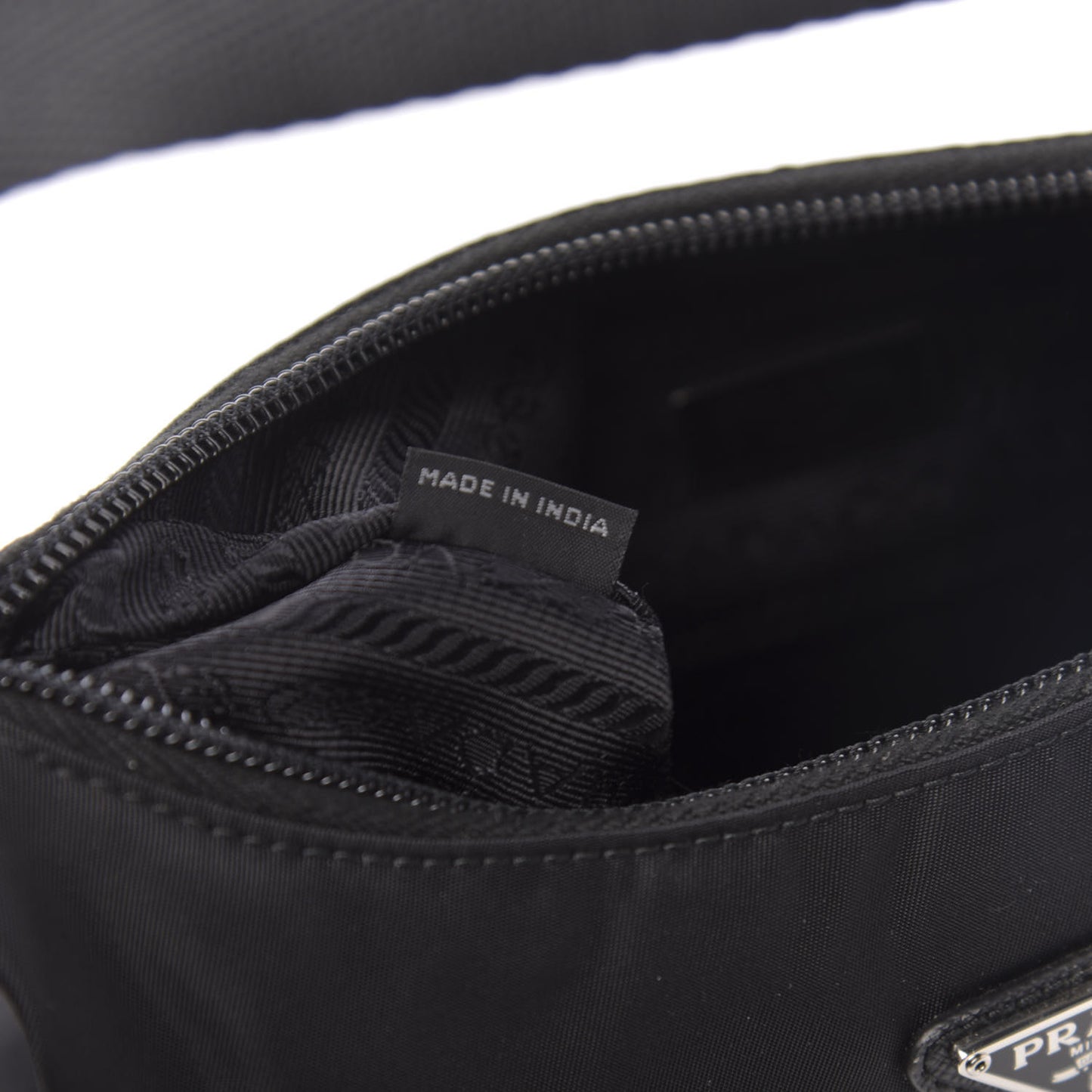 Tessuto Nylon Mini Re-Edition 2000 Bag Black