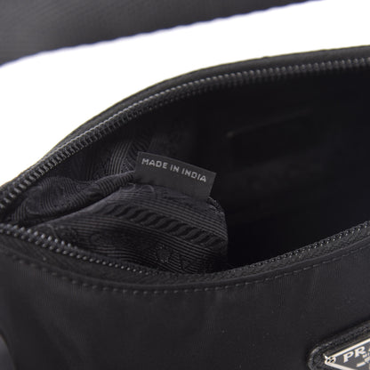 Prada Tessuto Nylon Mini Re-Edition 2000 Bag Black 7 of 10
