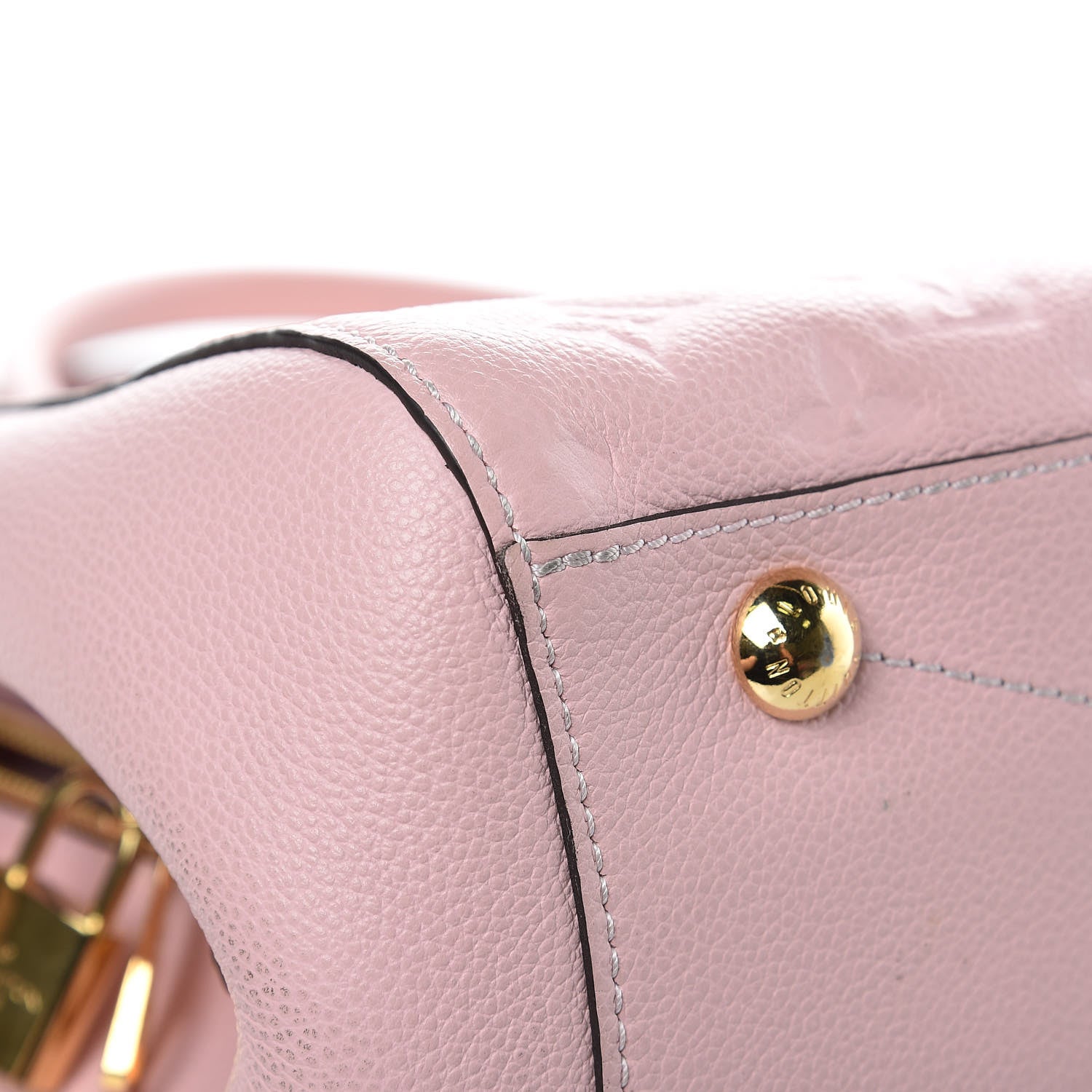 Louis Vuitton Empreinte Montaigne MM Rose Ballerine 13 of 17