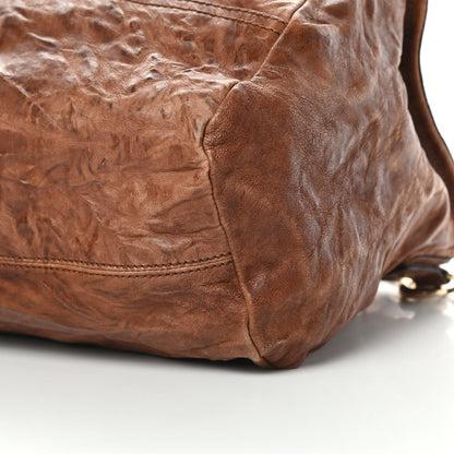 Givenchy Tumbled Sheepskin Large Pandora Brown 10 of 14