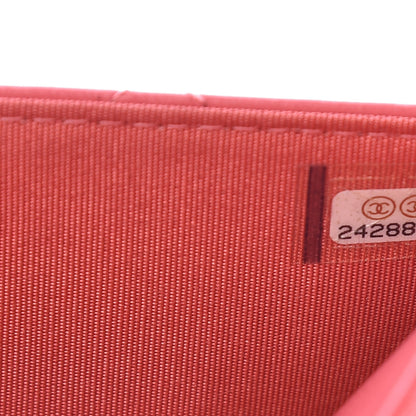 Chanel Lambskin Quilted Trendy CC Wallet On Chain WOC Bright Pink 8 of 12
