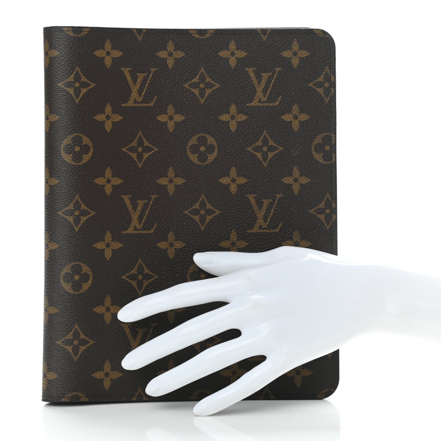 Monogram Desk Agenda Cover
