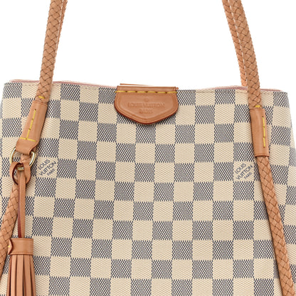 Louis Vuitton Damier Azur Propriano Rose Ballerine 7 of 10