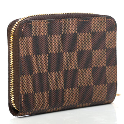 Louis Vuitton Damier Ebene Zippy Coin Purse 2 of 4