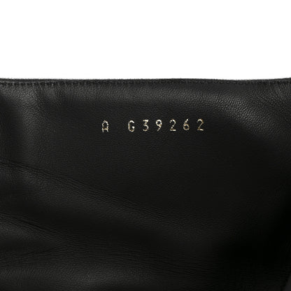 Chanel Goatskin Pearl Cap Toe Boots 38.5 Black 9 of 10