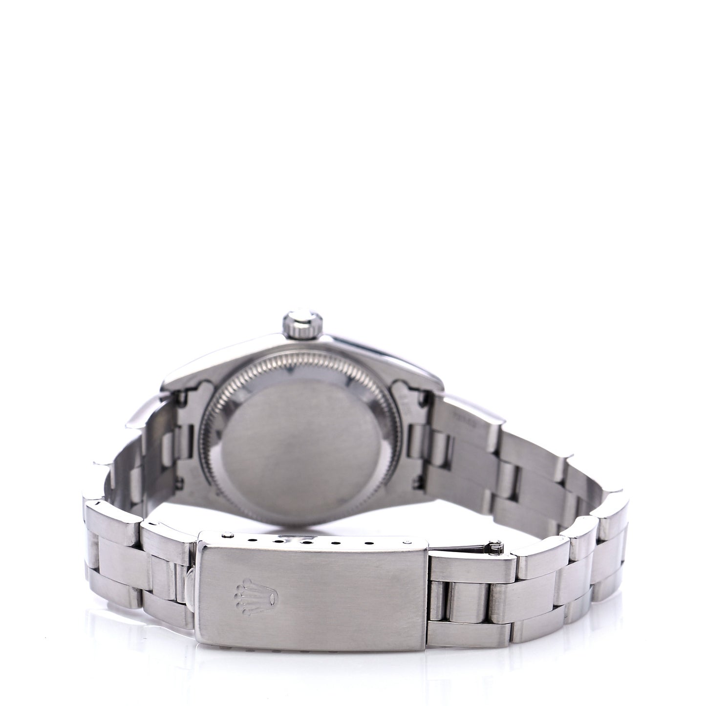 Stainless Steel 24mm Oyster Perpetual Watch Pink 76080