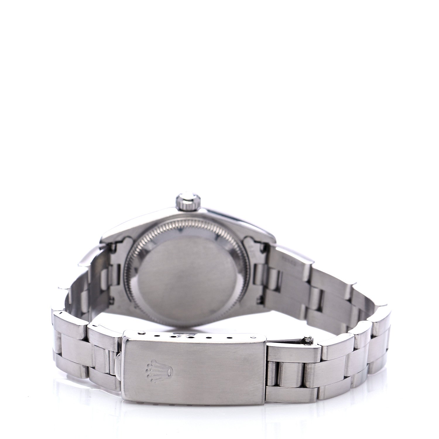 Rolex Stainless Steel 24mm Oyster Perpetual Watch Pink 76080 3 of 5